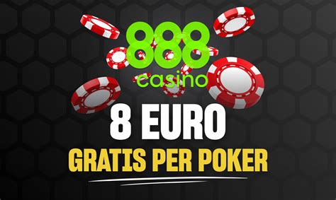 888 poker bonus senza deposito